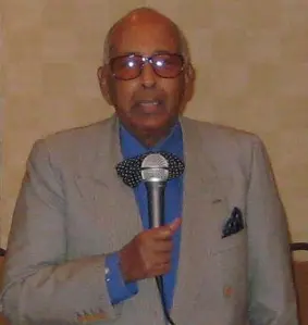 Somali politician Abdirahman Jama Barre with the amrani/mariin phenotype.