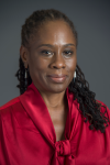 Chirlane McCray, mother of Chiara de Blasio (African American). Like most African American individuals (particularly in the southern USA), McCray has largely retained the physiognomy of her West African ancestors despite having significant European and Native American admixture