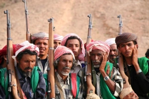 Yemeni men with the amrani/mariin phenotype (Bagefer tribe).