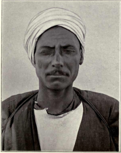An Egyptian man with the amrani/mariin phenotype (Kharga Oasis).