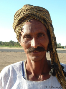 An Al-Nasir Sudanese "Arab" man with the amrani/mariin phenotype.